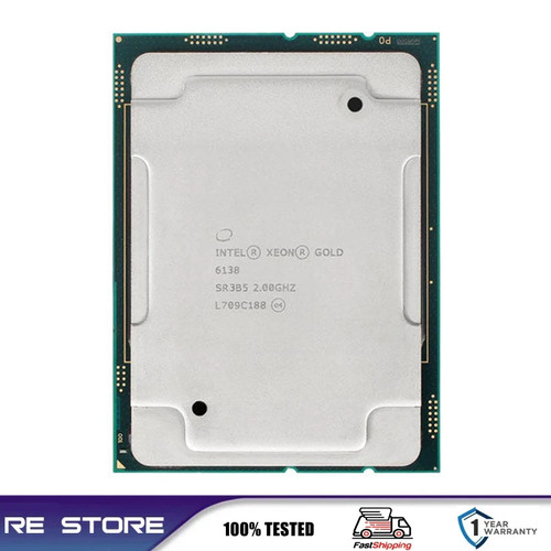 Cpu intel xeon gold 6138 - cpu,