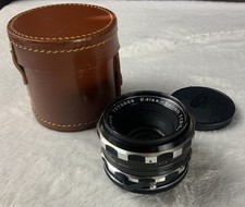Obiettivo Schneider Kreuznach Edixa Xenon 50mm f/1.9 RARO modello vintage con custodia!