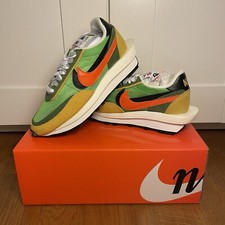 Nike sacai waffle green - nike, x