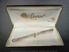 Penna Stilografica ARVAL in Argento 925 - con Scatola