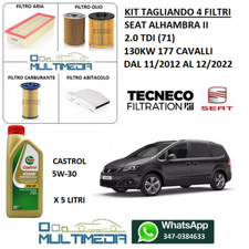 TAGLIANDO FILTRI OLIO CASTROL
