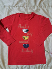 T-shirt  LIU-JO BAMBINA 8/9 ANNI IN COTONE COLORE ROSSO USATO