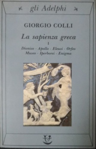 Sapienza greca dioniso - la,