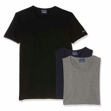 NAVIGARE SET 3 T-SHIRT COTONE ELASTICIZZATO GIROCOLLO INTIMO UOMO art.570