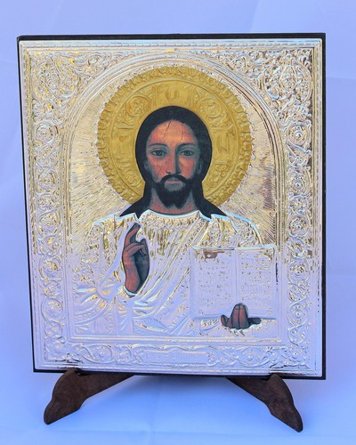 Cristo pantocrator icona - cristo,