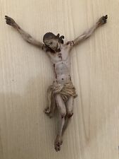 Vecchio Cristo Crocifisso Gesù In Legno