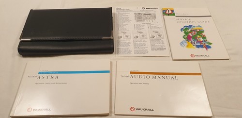 Vauxhall astra owner manual - vauxhall,