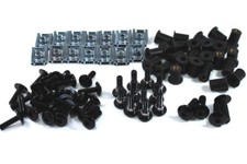 Ducati 1098 1198 848 Carenatura Kit Bulloni Nero Anodizzato Bulloni Wellnut Kit