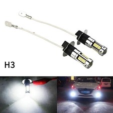 1Pair H3 Lampadine LED