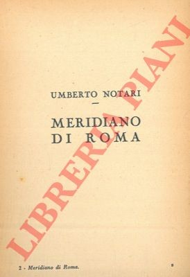 Notari umberto meridiano di - ,