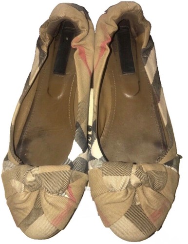 Burberry ballerina tela - in,