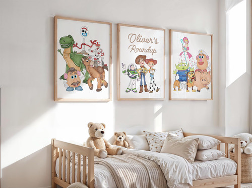 Stampa artistica parete toy - artistica, da