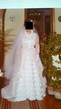 Abito da sposa vintage dell'83