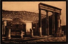 Old postcard AK POMPEI I