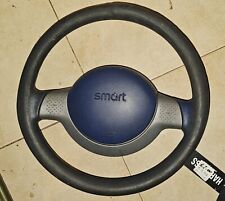 VOLANTE STERZO NERO COMPLETO DI SPIRALE 1 SPINETTA SMART FORTWO 450 FINO AL 2001