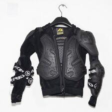 Pettorina Acerbis completa per Motocross Enduro Bambino Nero