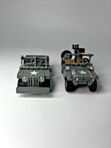 Lego brickmania ww2 jeep - brickmania:,