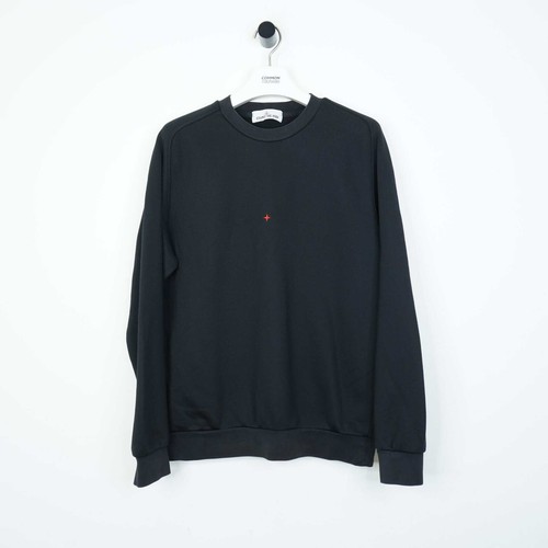 Felpa stone island nera marina - island,