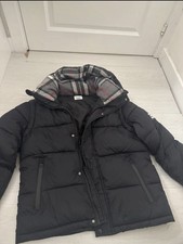 Piumino Burberry Halsby nero