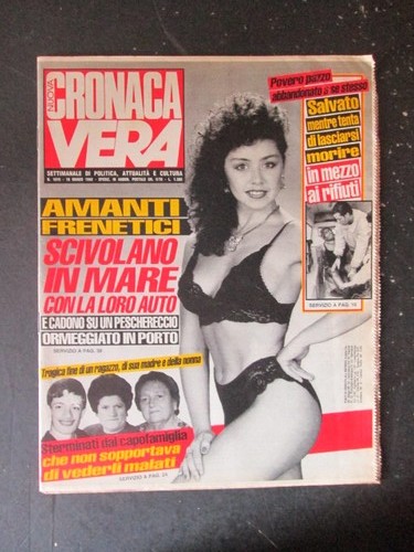 Cronaca vera 1019 1992 rivista - 1019,