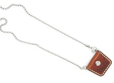 Collana uomo in pelle - collana,