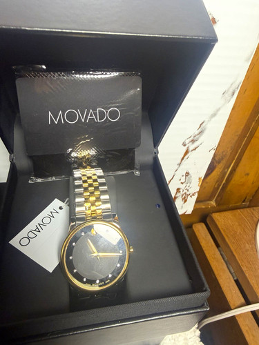 Movado museum two tone - museum, two-tone
