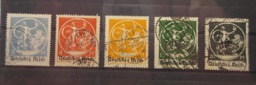 Bavaria scott 271 275 usato - bavaria,,