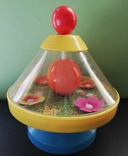 Chicco TROTTOLA APE CON FIORI CAMPANELLO GIOCO PLASTICA VINTAGE Bambini Anni 80"