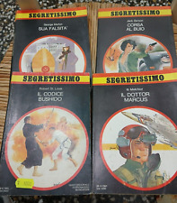 '  SEGRETISSIMO  ' :  BLOCCO DI 4 LIBRI 1980 -SPIONAGGIO MONDADORI