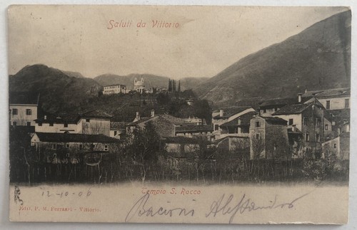 Cartolina vittorio veneto - vittorio,