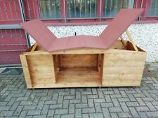 Cuccia per cane in legno da