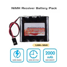 1PZ 4.8V 2000mAh NiMH RX