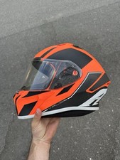 CASCO INTEGRALE MOTO STRADA AIROH VALOR WINGS ORANGE MATT TAGLIA L (59-60) 