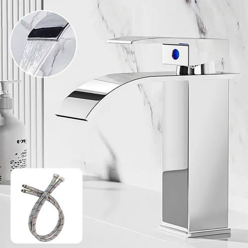Rubinetto lavabo cascata - rubinetto, a
