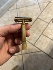 RASOIO GILLETTE tono oro anni