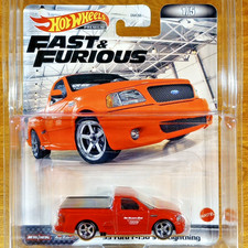 Hot Wheels Premium Fast & Furious '99 Ford F-150 SVT Lightning piloti reali 2022