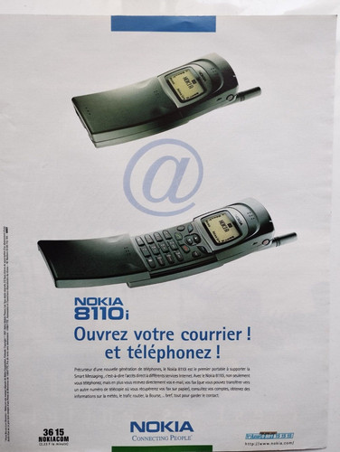 Pubblicità stampa telefono