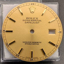 Quadrante Rolex Champagne Datejust 16233 16013 Cal. 3035 3135 ORIGINALE DIAL