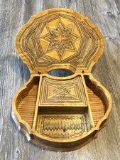 Antica Scatola Da Cucito In