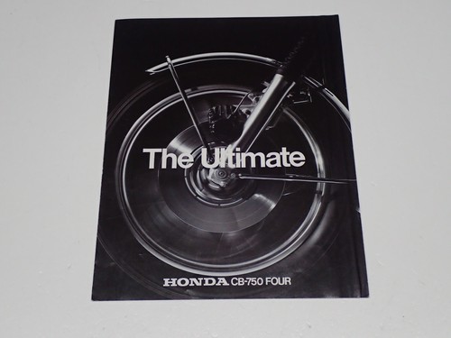Honda 750 four - honda, depliant