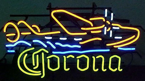 Corona seaplane plane beer - seaplane,