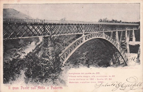 G3598 cartolina ponte adda - g3598,