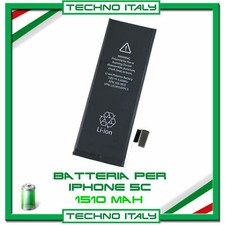 BATTERIA RICAMBIO NUOVA PER APPLE IPHONE 5C 2680mAh RICAMBIO - ZERO CICLI