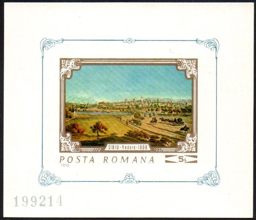 Romania 1970 citta sibiu - di,