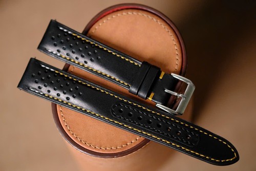 Cinturino orologio pelle nero