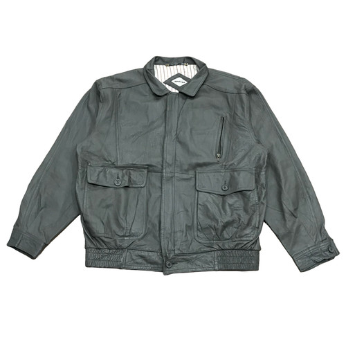 Giubbotto bomber pelle uomo
