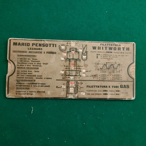Pubblicita epoca meccanica - pubblicita', d'epoca,