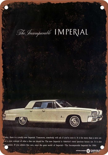 Insegna metallo 1964 - insegna,