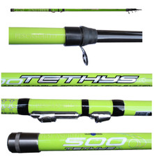 Canna Teleregolabile Tethys 5Mt Pesca Trota Torrente Fiume Carbonio EH