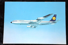 58902 AK Aereo Aeroporto Lufthansa Boeing 707 Bonn 1 1976 Jet Intercontinentale